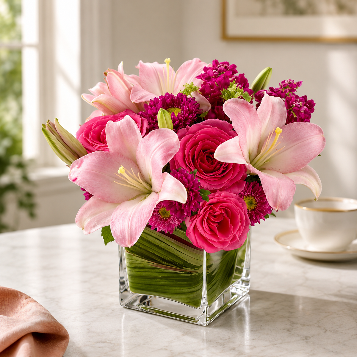 Teleflora's Posh Pinks