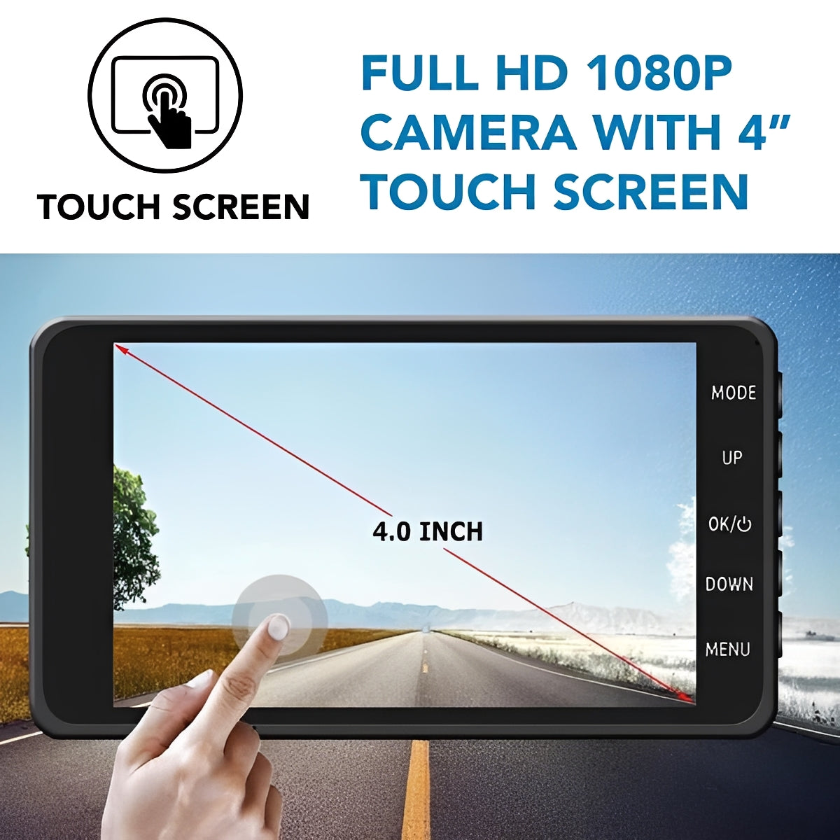 Voyant™ - Clear Front and Rear Road Recording