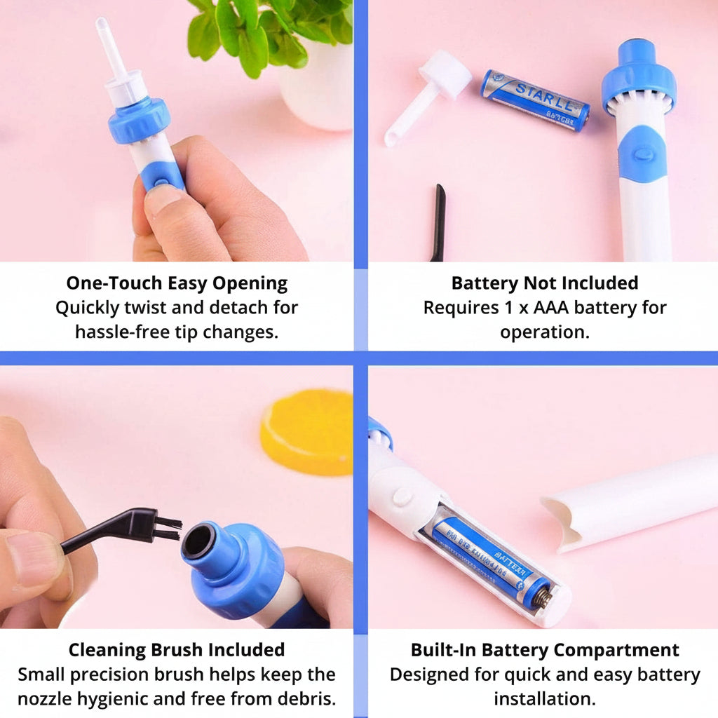 Aurivo™ - Gentle, Portable Ear Care for Daily Use