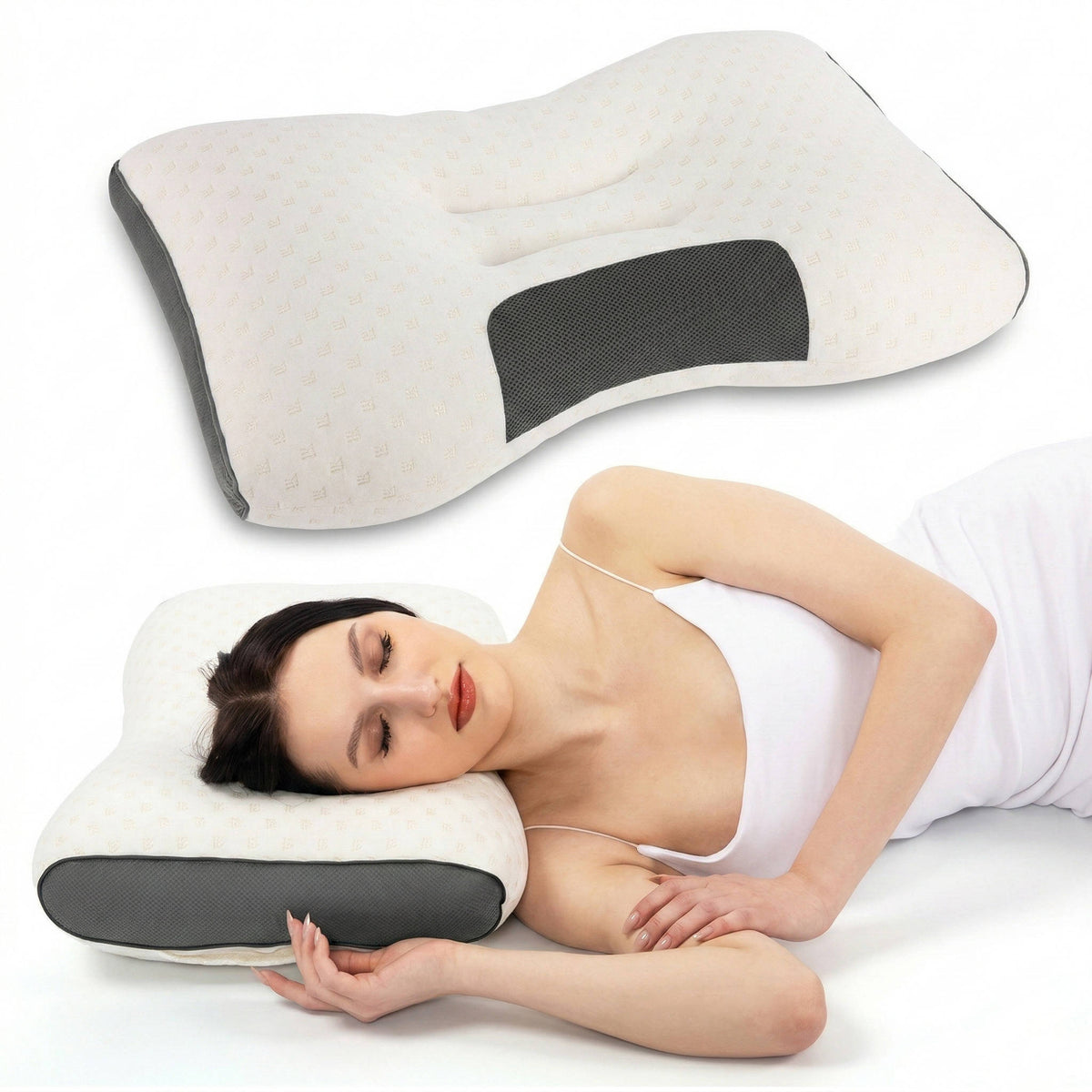 Somnix™ - Ergonomic Cervical Support for Restful Sleep