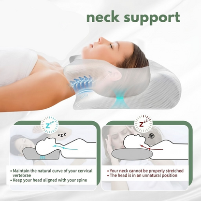 Nuvora™ - Ergonomic Contour Support For Restful Sleep