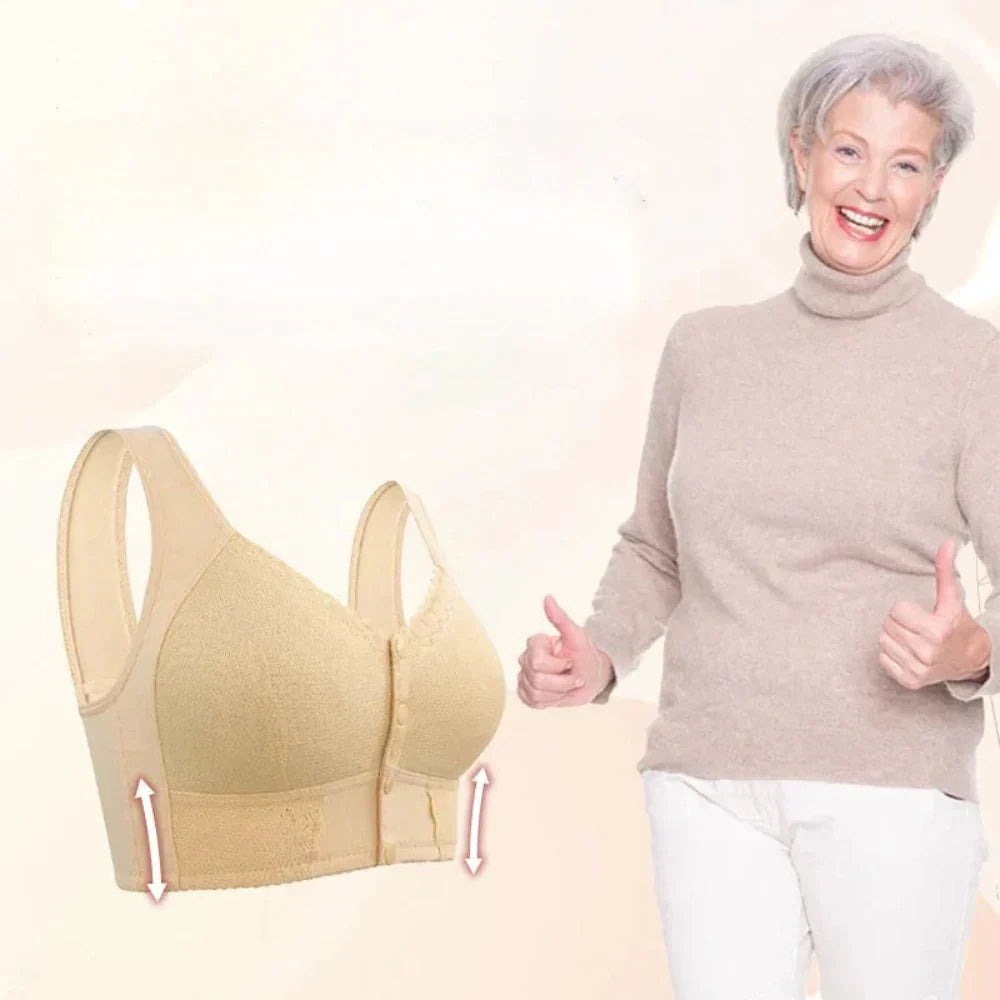 Velora™ - Effortless Front-Closure Comfort All Day