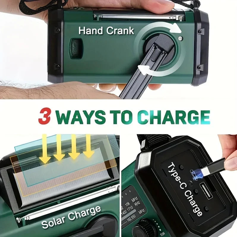 Aurex™ - Compact Emergency Power and Radio