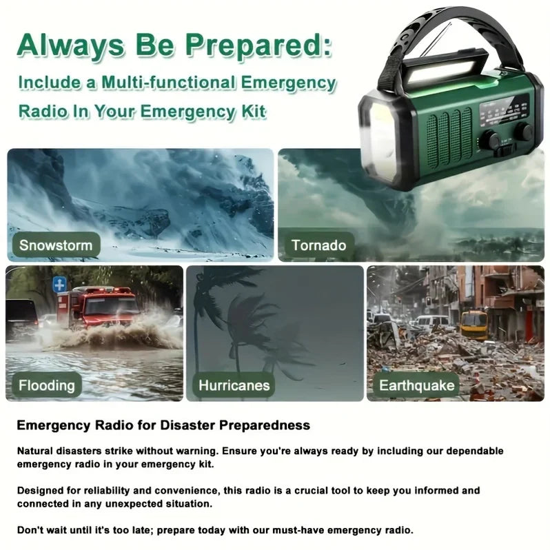 Aurex™ - Compact Emergency Power and Radio