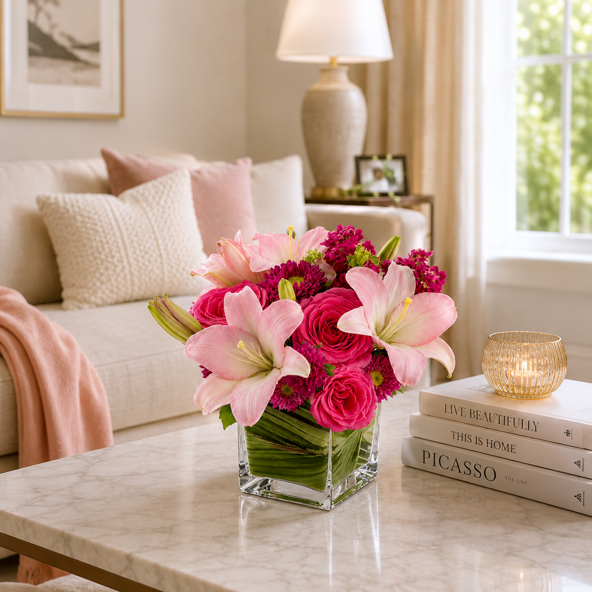 Teleflora's Posh Pinks