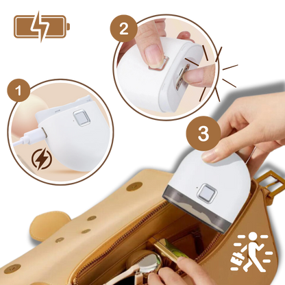 Manori™ - Compact Rechargeable Nail Grinder for Precise Grooming