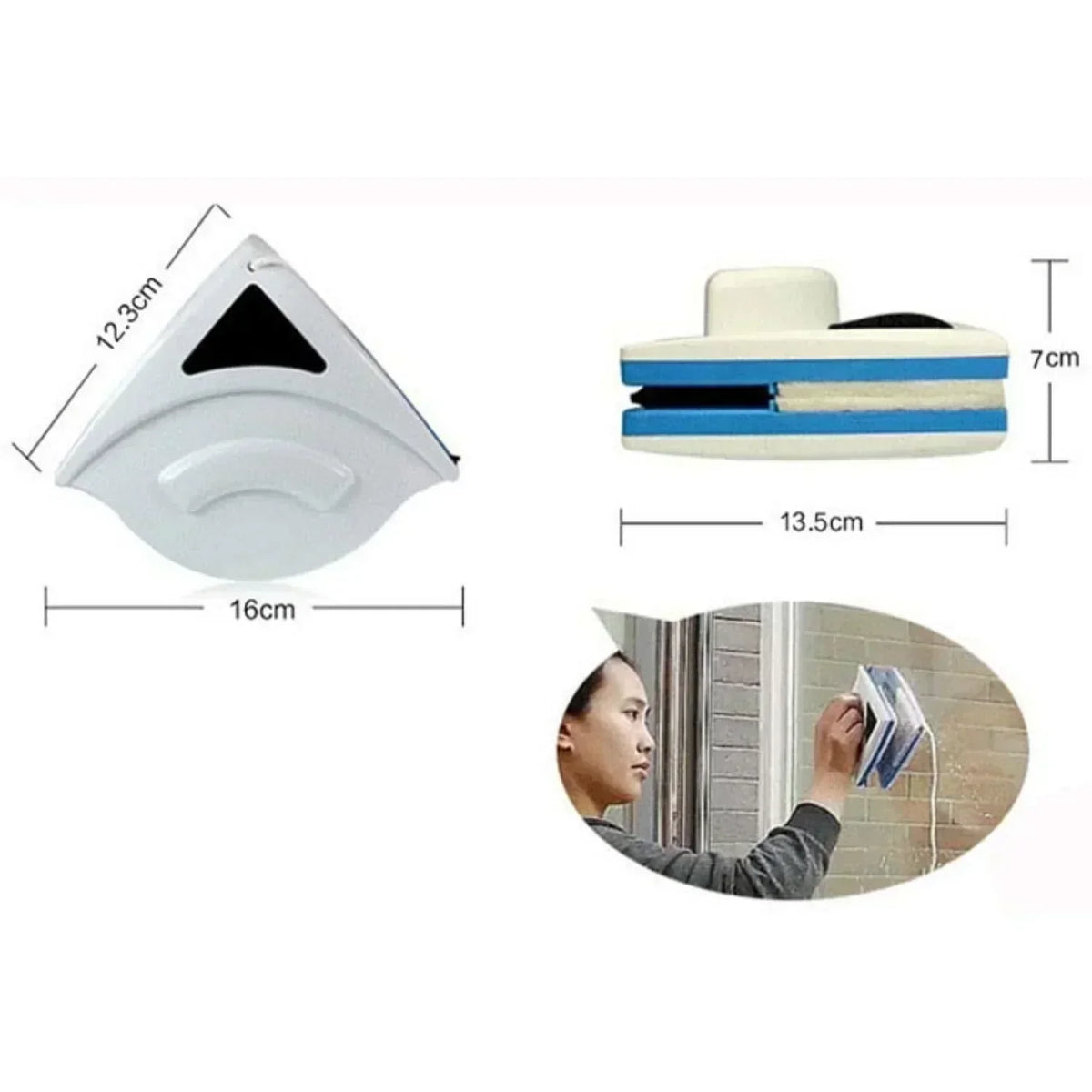 Clerra™ - Clean Both Sides From Inside With No Ladder