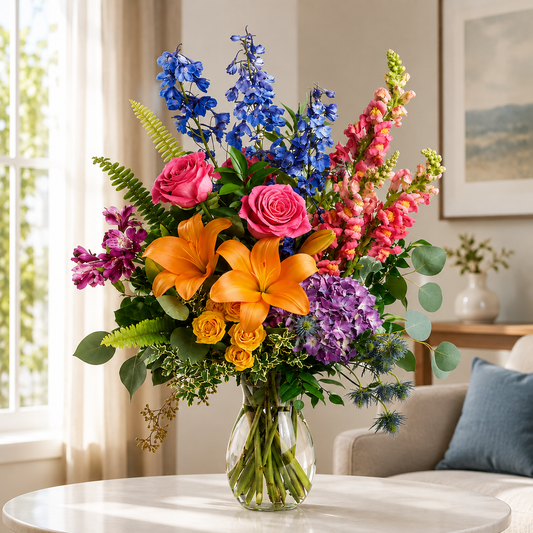 Colors of the Rainbow Bouquet