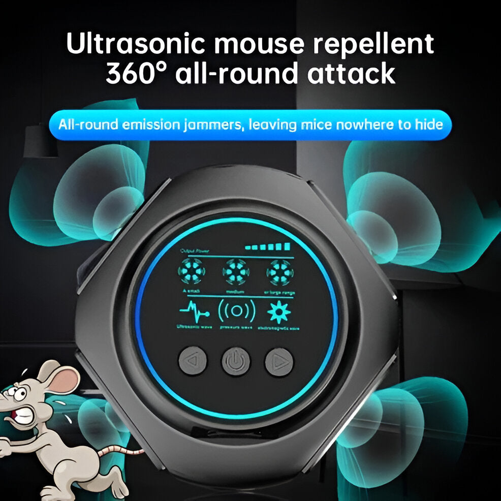 Araxa™ - Silent Ultrasonic Pest Defense For Living Spaces