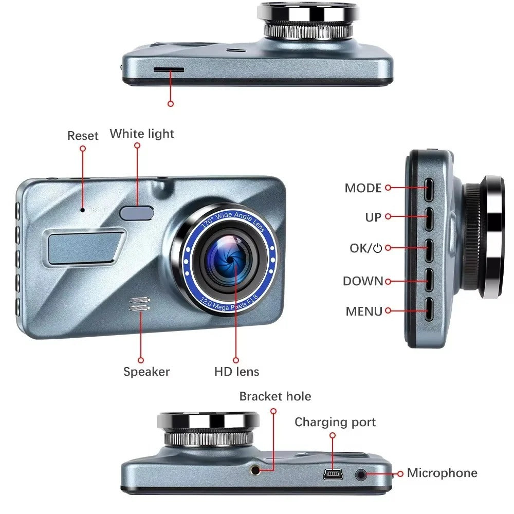 Navaro™ - Dual-Camera 1080P Road Evidence Recorder
