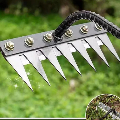 Rivaro™ - Narrow-Tine Rake for Precise Garden Weeding