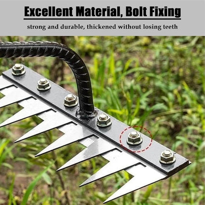 Rivaro™ - Narrow-Tine Rake for Precise Garden Weeding