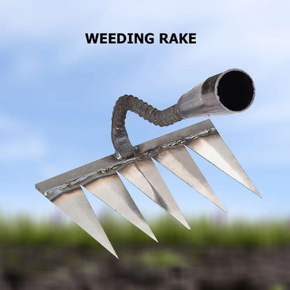 Rivaro™ - Narrow-Tine Rake for Precise Garden Weeding