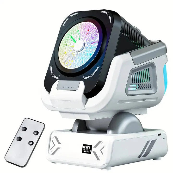Bubliq™ - Portable Rechargeable Bubble Display for Parties