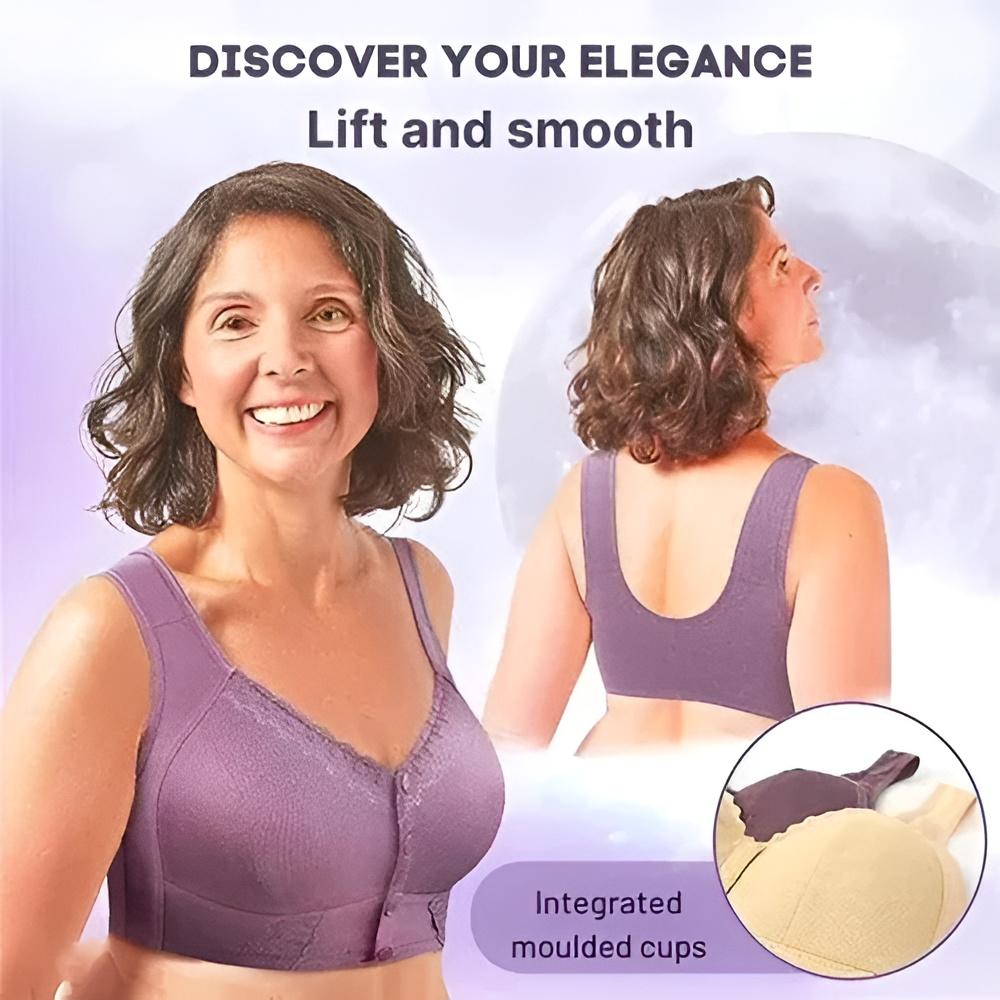 Velora™ - Effortless Front-Closure Comfort All Day