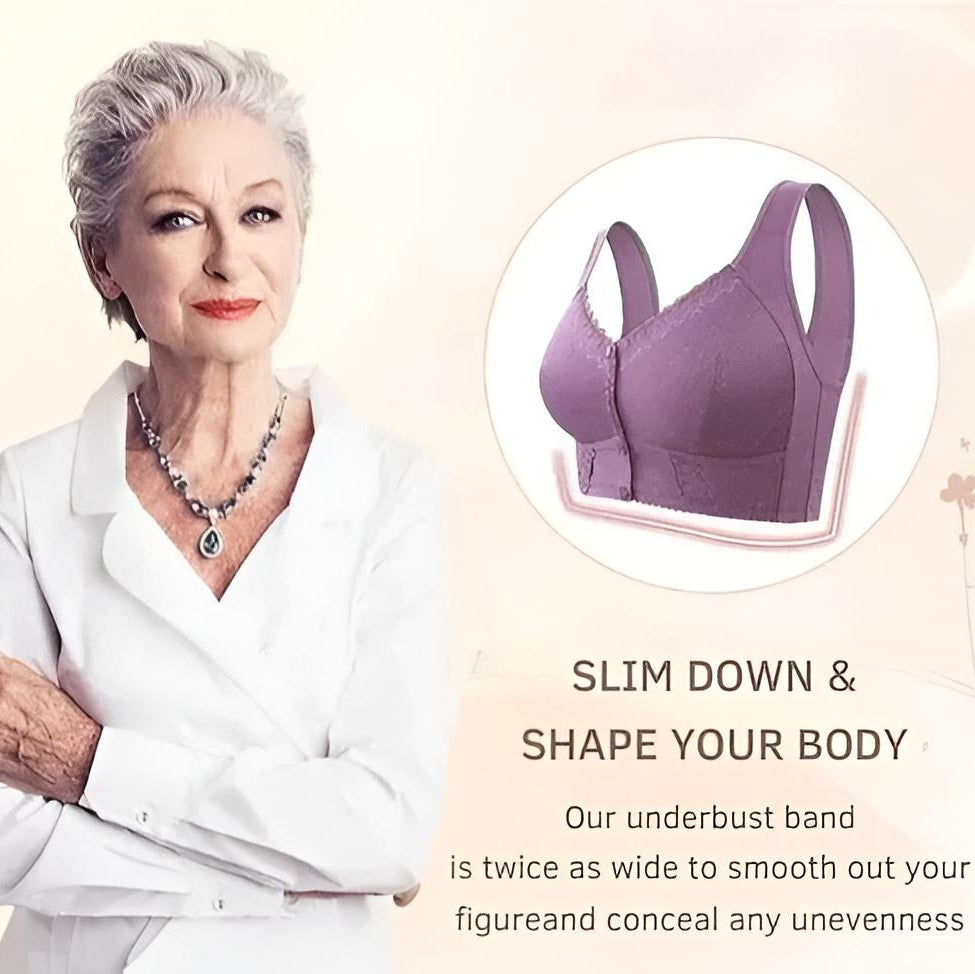 Velora™ - Effortless Front-Closure Comfort All Day