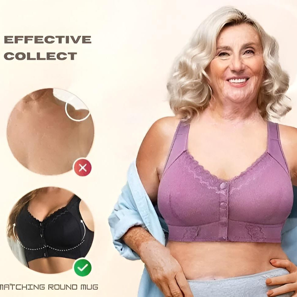 Velora™ - Effortless Front-Closure Comfort All Day