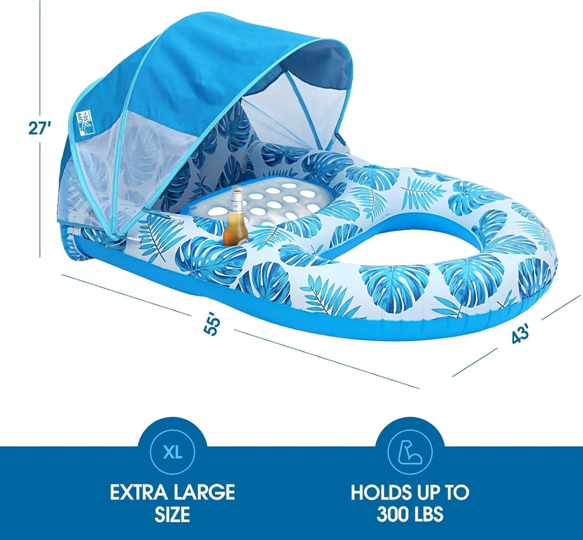 Lunara™ - Comfortable Shaded Lounging On The Water