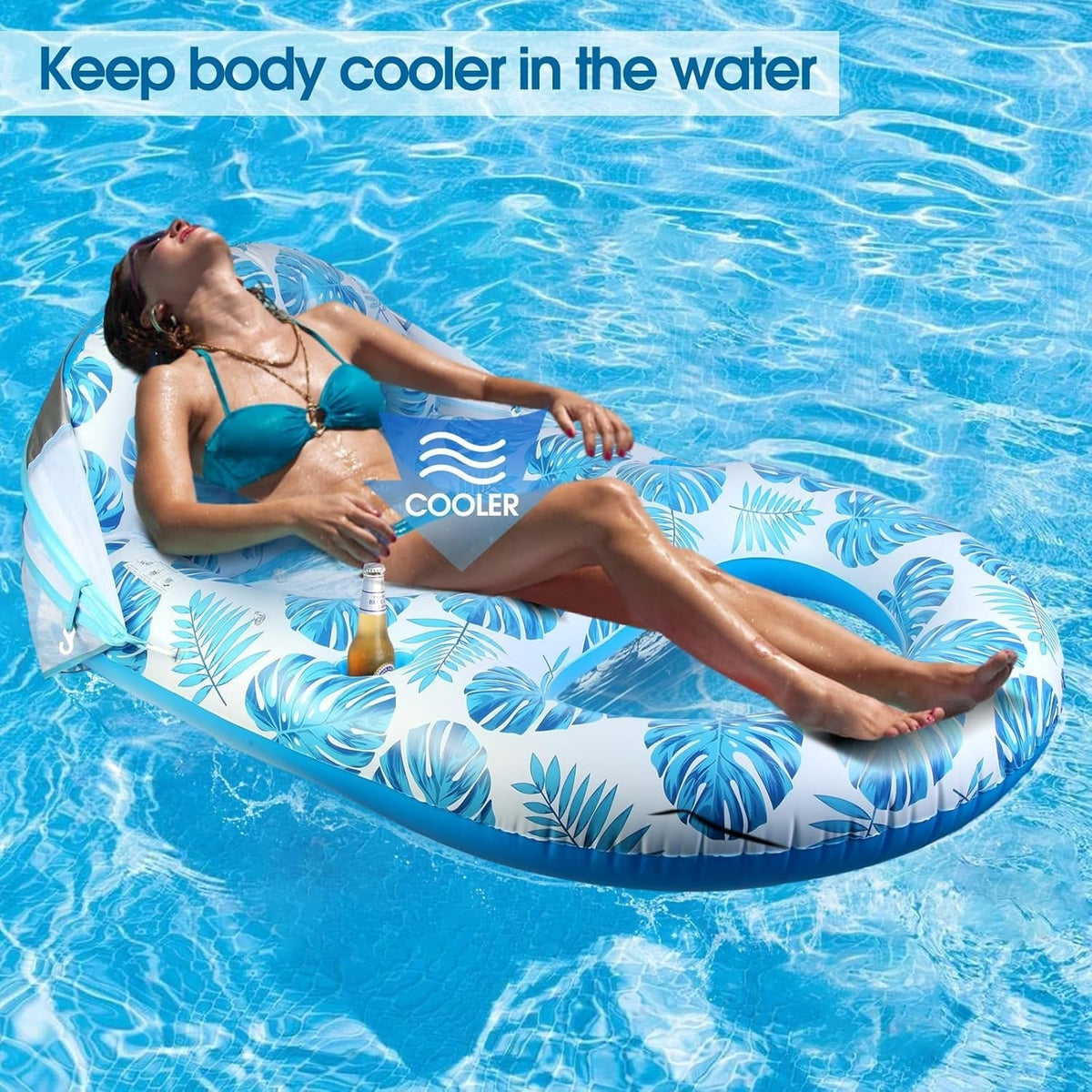 Lunara™ - Comfortable Shaded Lounging On The Water