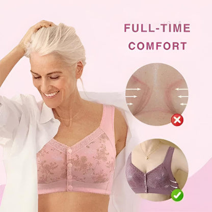 Velora™ - Effortless Front-Closure Comfort All Day