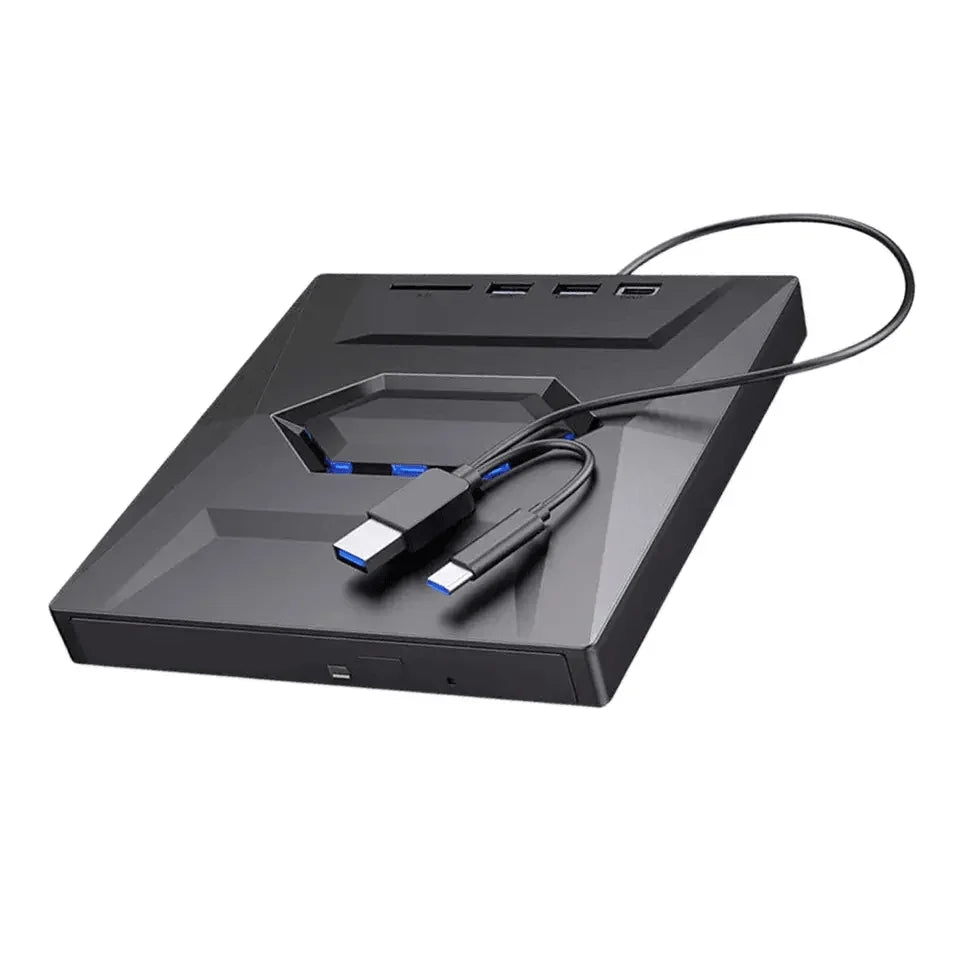 Arcena™ - Slim 3-in-1 Optical Drive for Travel